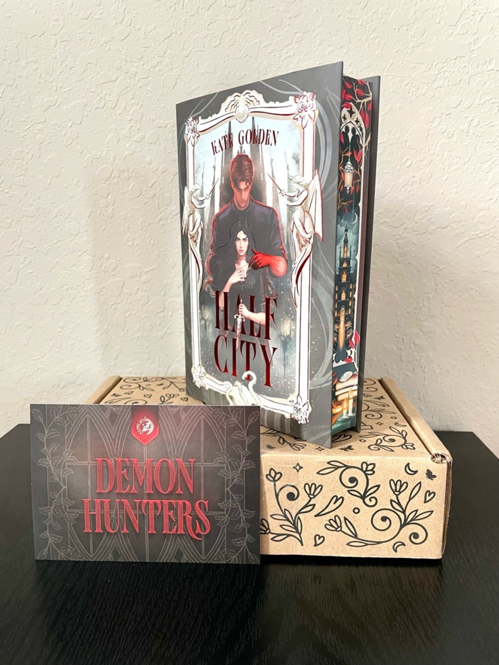 FairyLoot Romantasy February 2026 box Half City by Kate Golden